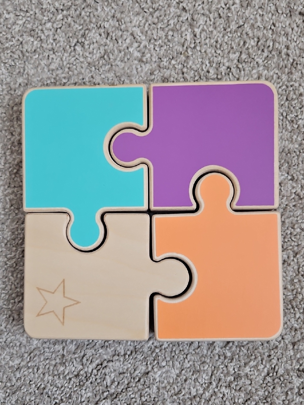 Lovevery Wooden Puzzle Toy - Picture 2 of 2